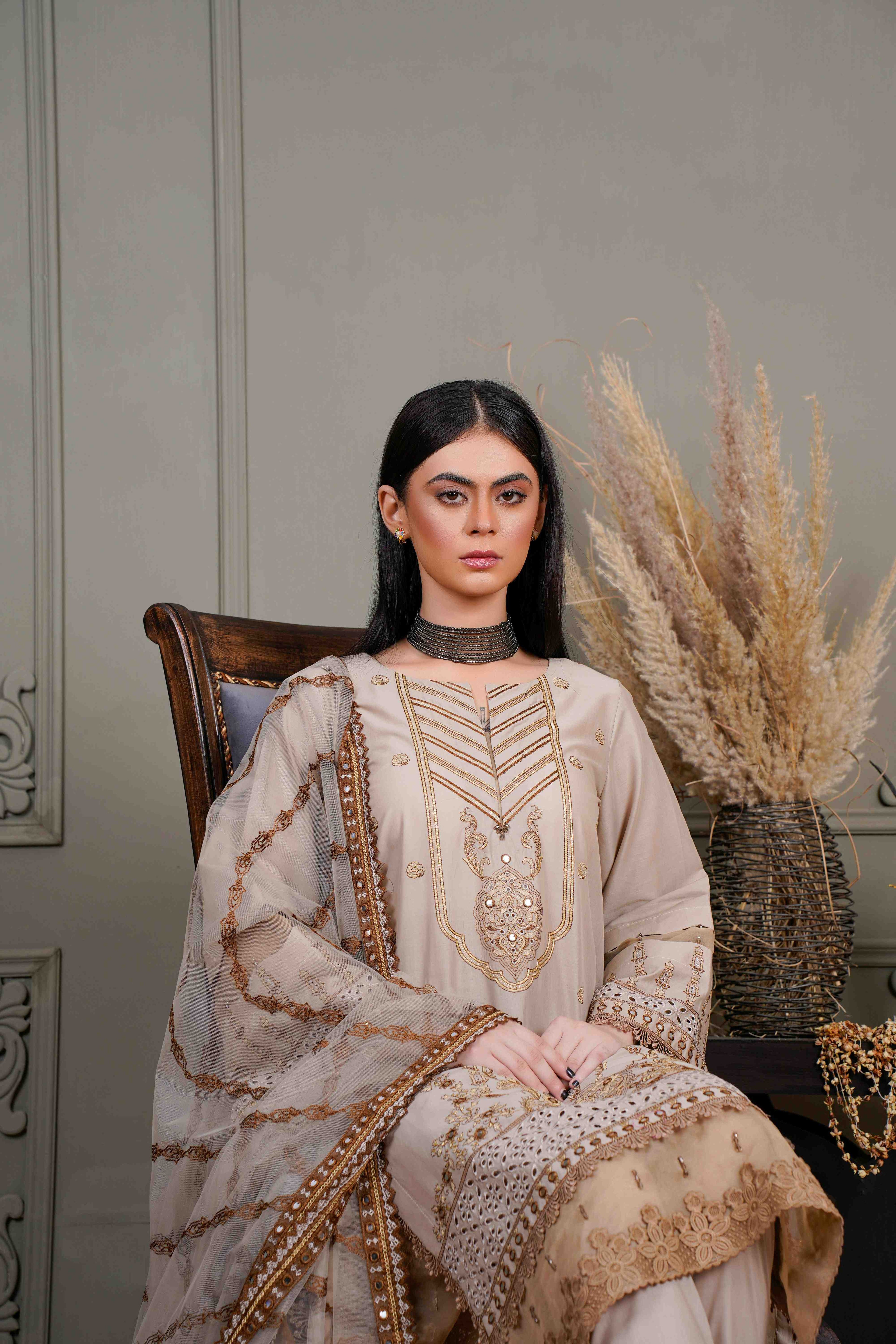 MIDNIGHT BLUE EMB 3PC