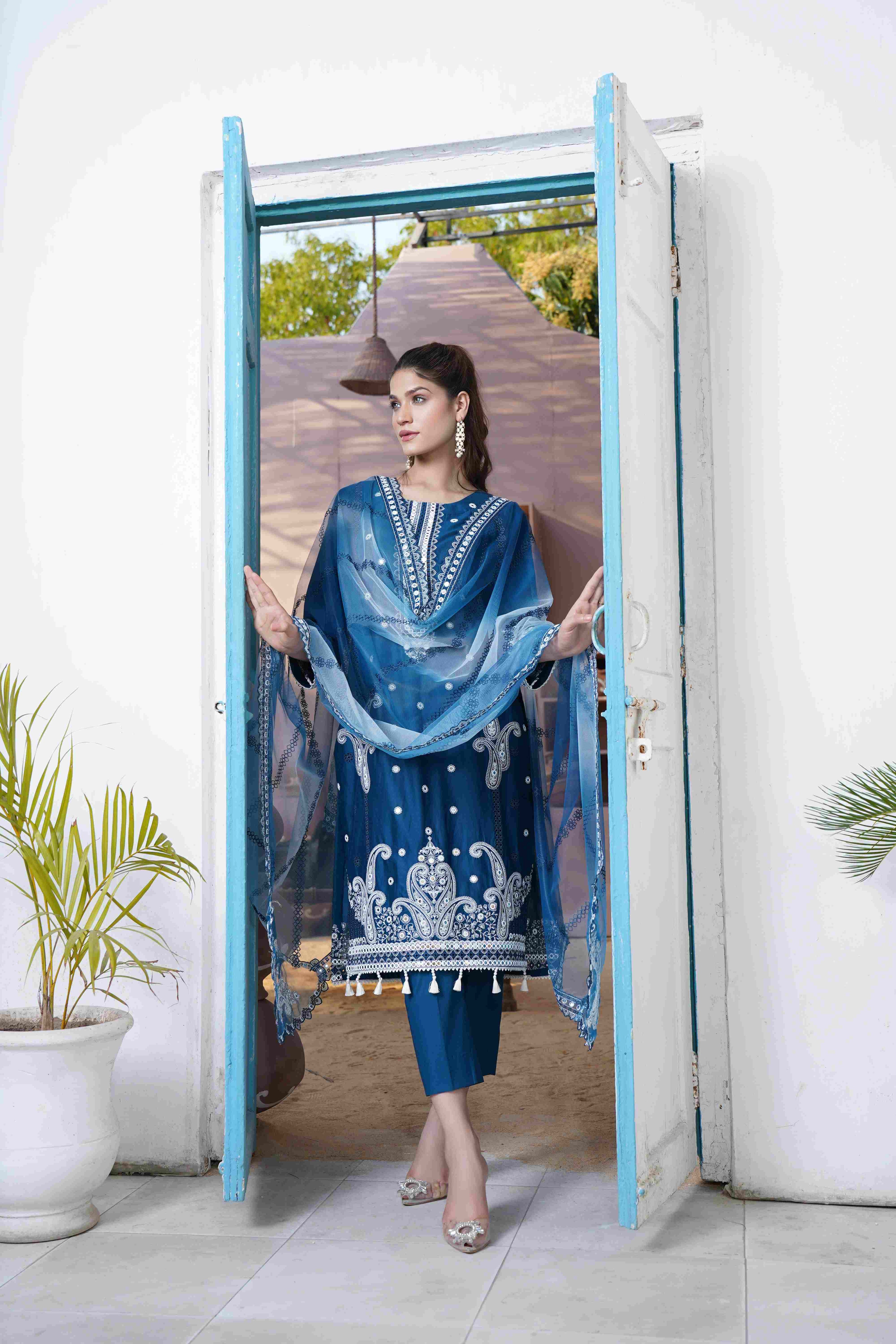 LAVENDER SKY LAWN 2PC